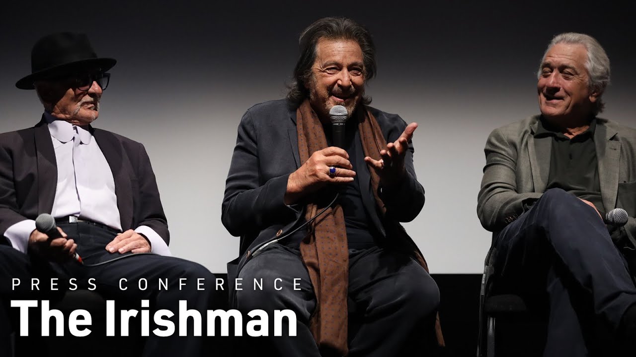 Martin Scorsese, Robert De Niro, Al Pacino & Joe Pesci on The Irishman | NYFF57