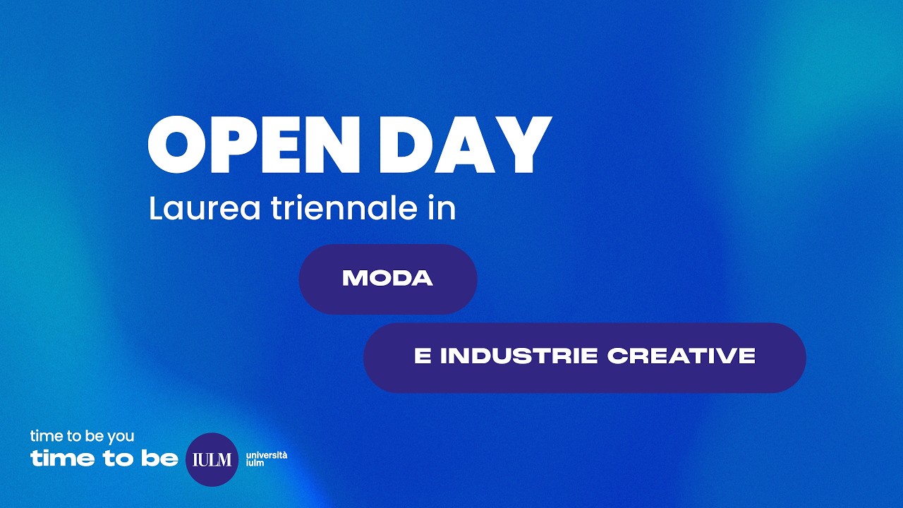 Open Day Triennali - Moda e industrie creative