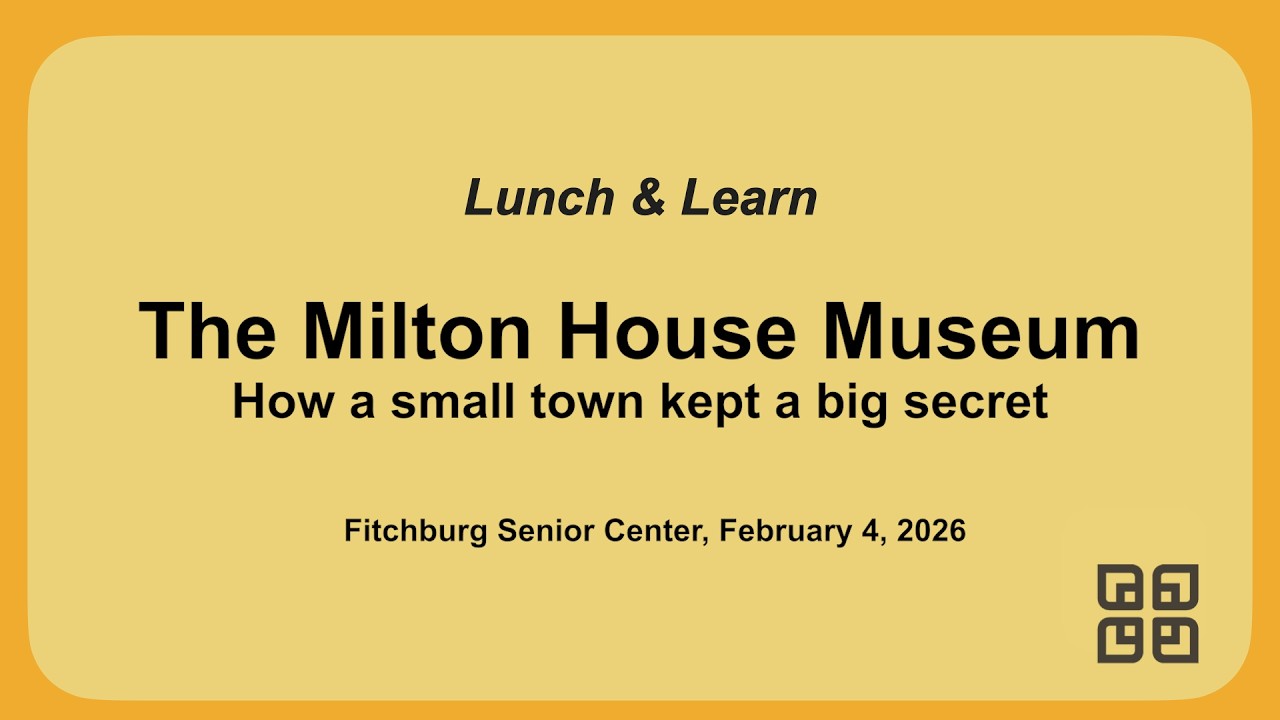 Lunch and Learn - Milton House