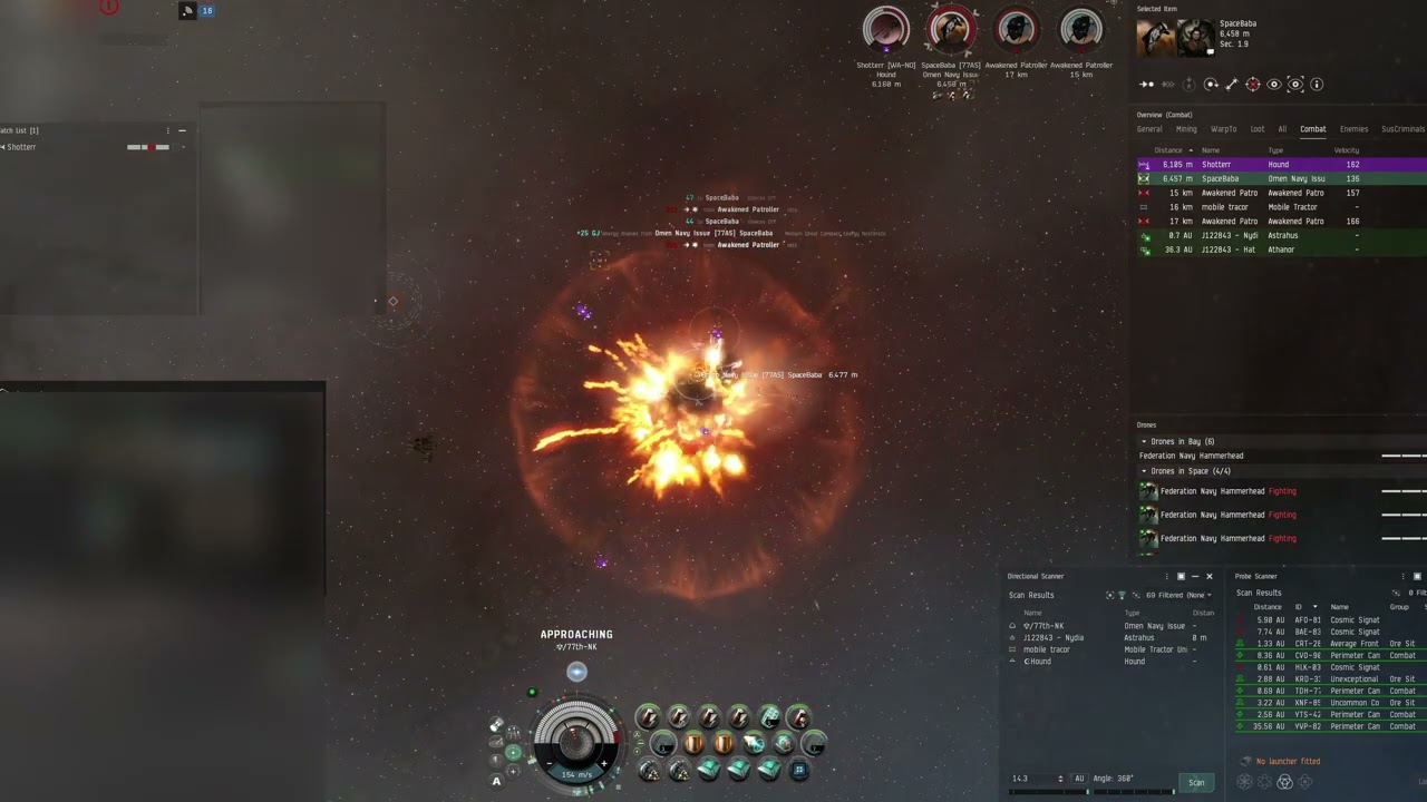 EVE smol fight: Issue with Omen Navy Issue