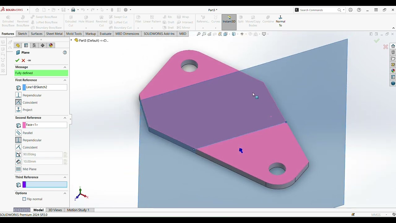 SolidWorks CSWA Practice problem - 5.1