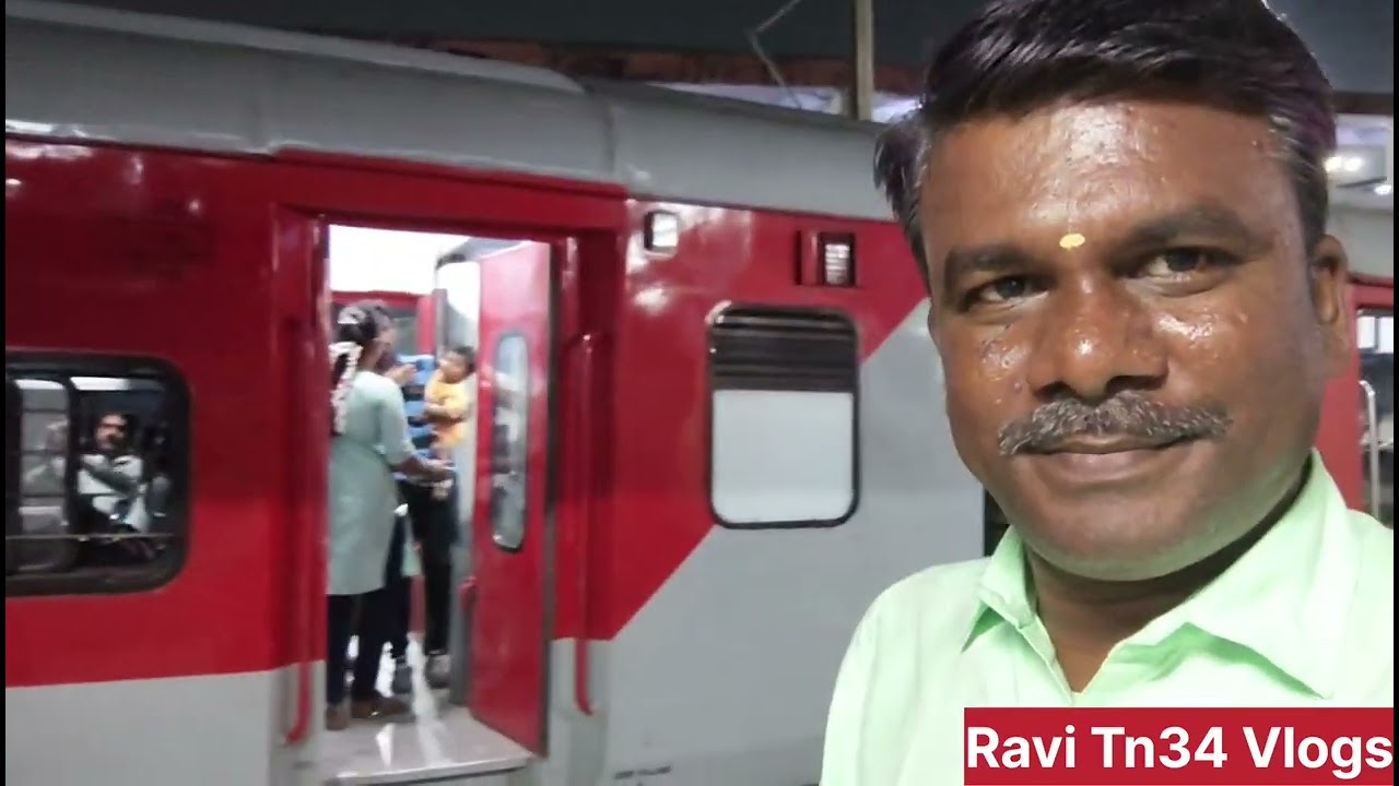 பாண்டியன் எக்ஸ்பிரஸ் #சென்னை டு மதுரை #Ravi Tn34 Vlogs #12637 Pandian