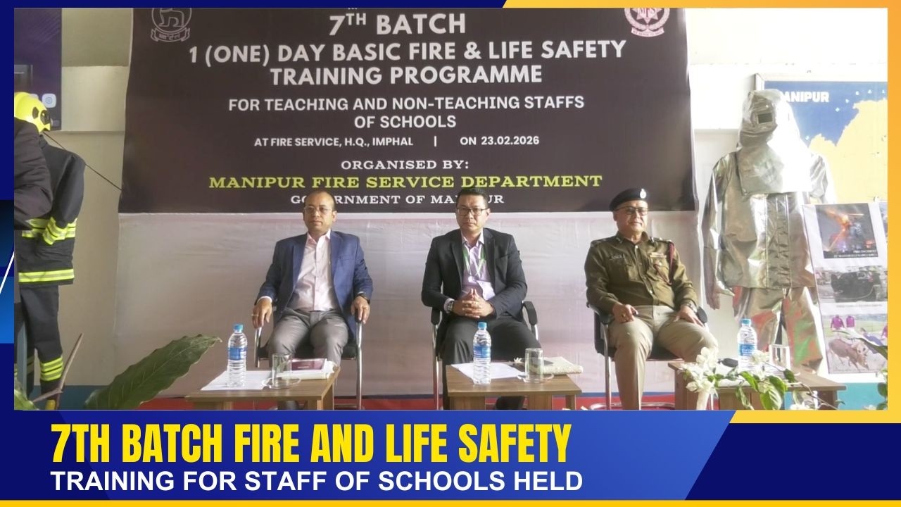 7TH BATCH FIRE AND SAFETY TRAINING FOR STAFF OF SCHOOLS HELD   | 23 FEB 2026