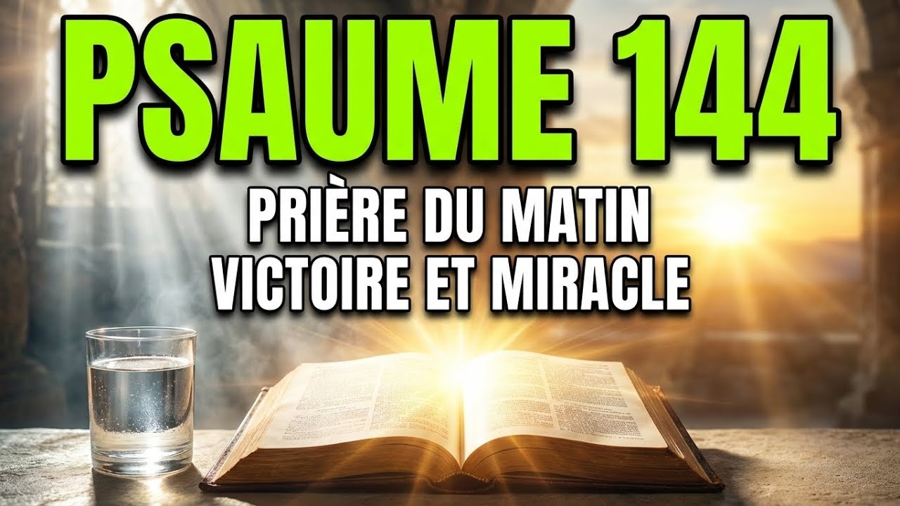 PRIÈRE DU MATIN - Puissant Psaume 144 Pour Protection, Victoire Et Miracle Divin