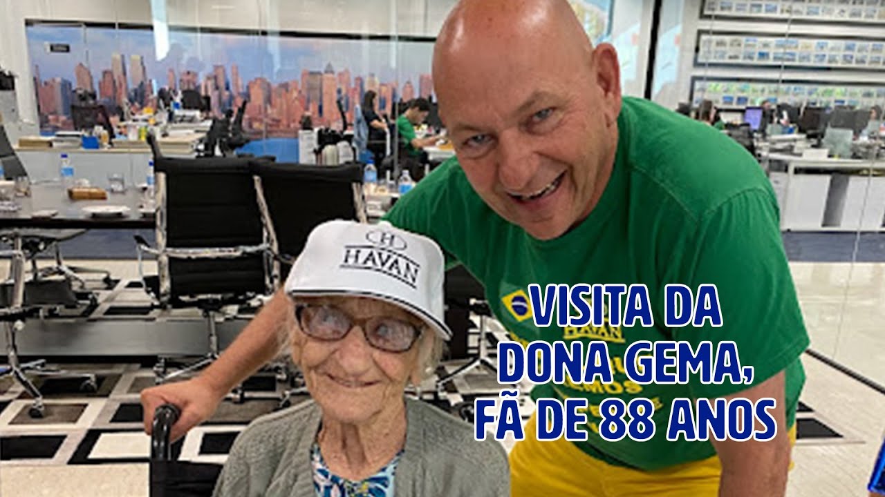 CONHEÇA A MINHA FÃ DE 88 ANOS DONA GEMA | LUCIANO HANG