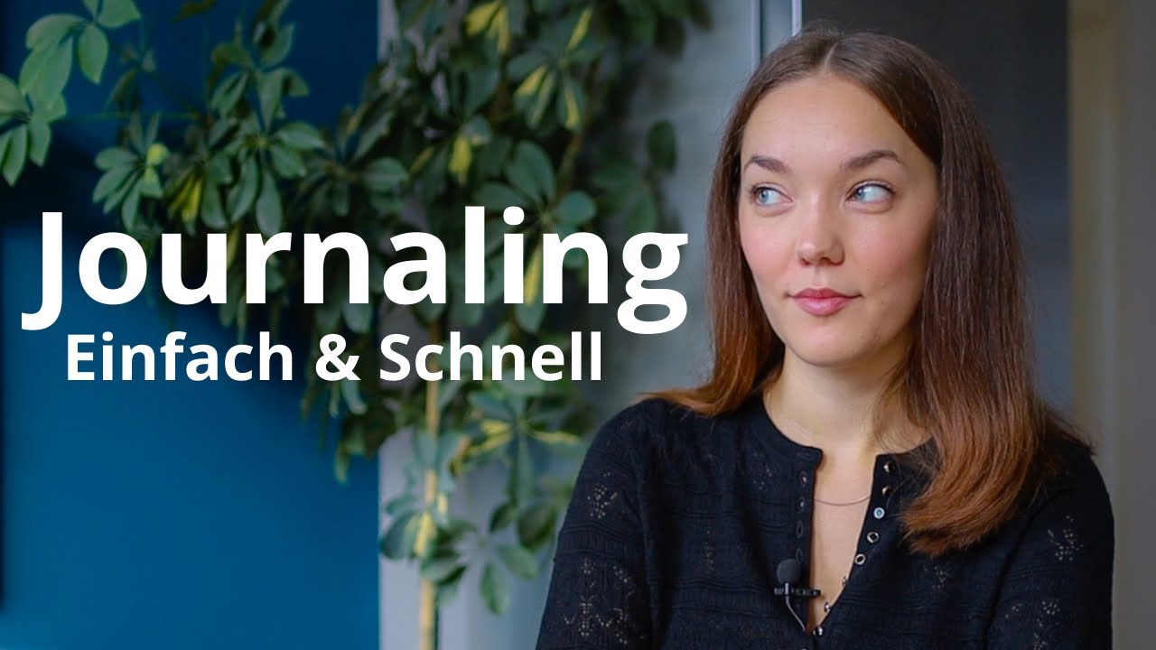 Das ist die EINFACHSTE JOURNALING METHODE (Erklärung + Tipps)