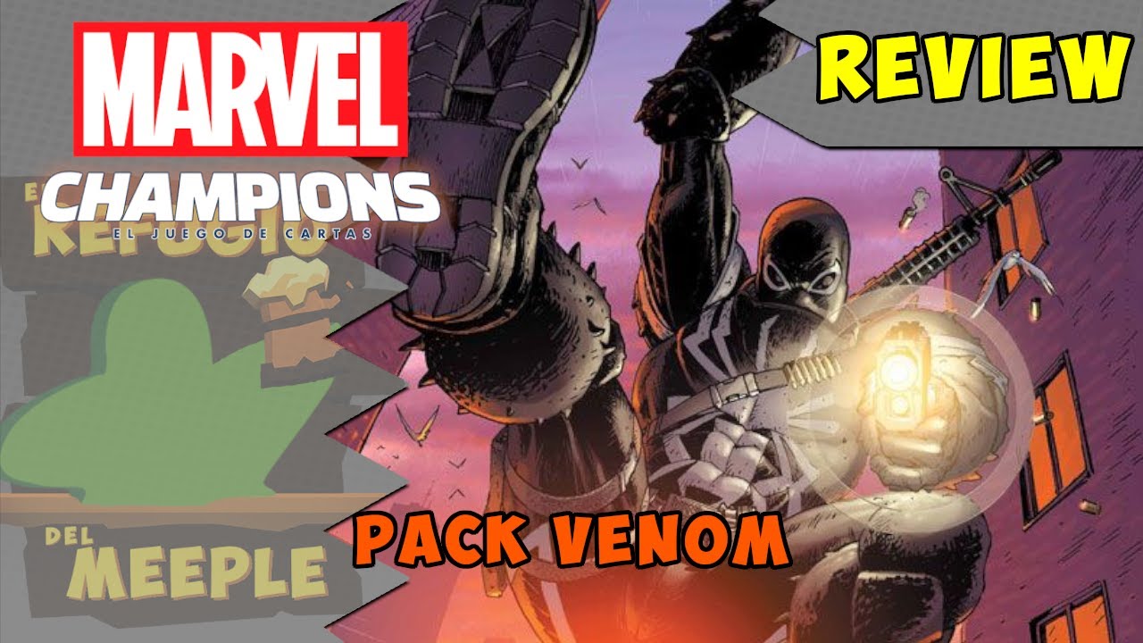 [Unboxing] Marvel Champions: Venom | Review del pack de héroe