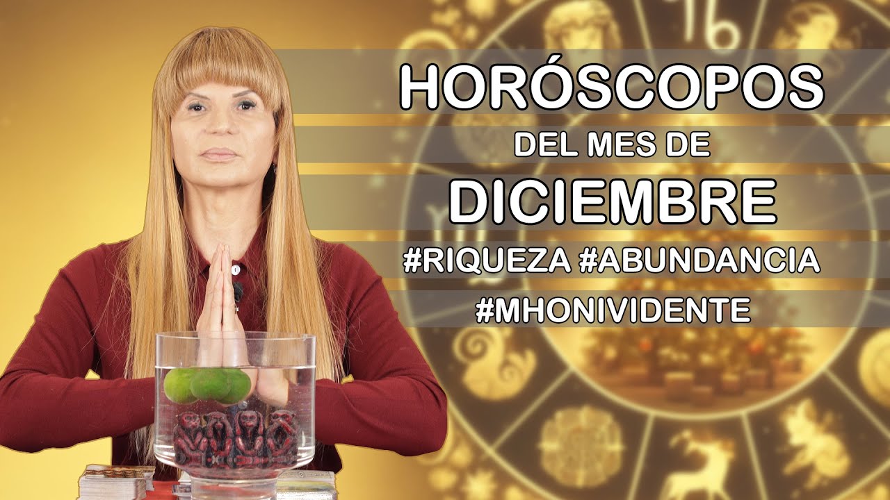 Horoscopos del Mes de Diciembre #1dediciembre  #Mhonividente #zodiaco #Cdmx #riqueza #premiomayor