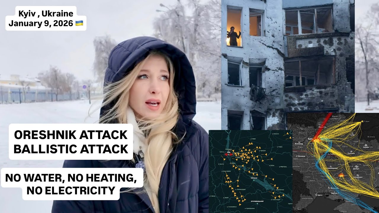 Kyiv Massive Attack : Mayor Urges to Leave | 5 Dead, 25 Injured | No Water, Heat, or Electricity 