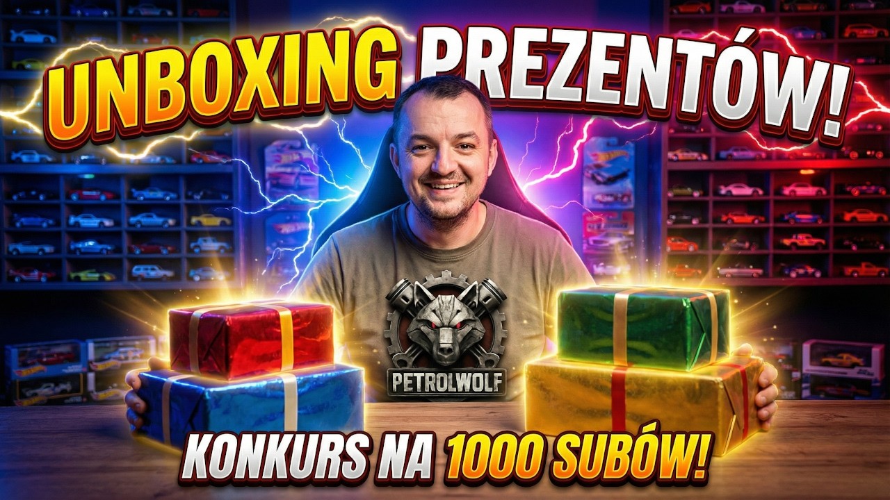CO JEST W ŚRODKU?! ROZPAKOWUJĘ PREZENTY na 1000 subskrypcji + KONKURS!