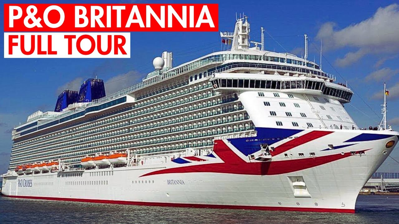 P&O Britannia Cruise Ship Tour | Explore Every Deck