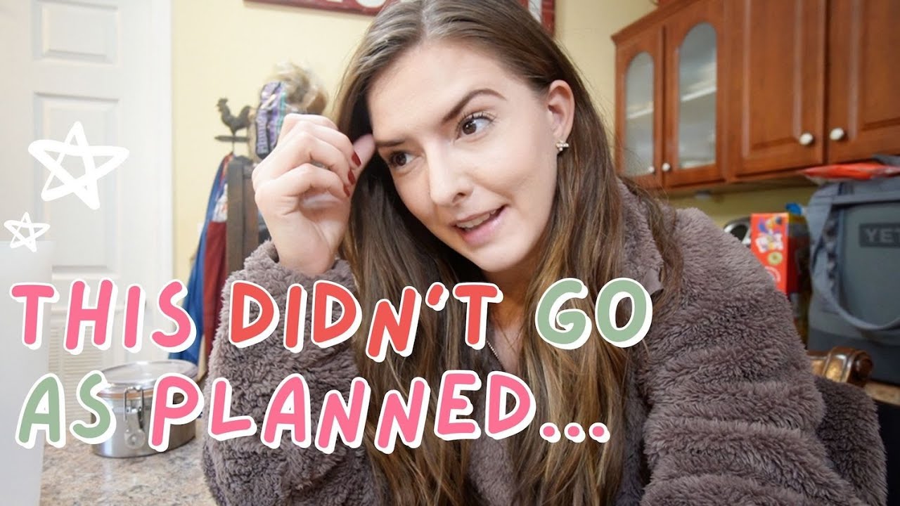 a fail of a vlog 😅 i tried my best though lol + sharing one of my fave holiday recipes | KAYLA BUELL