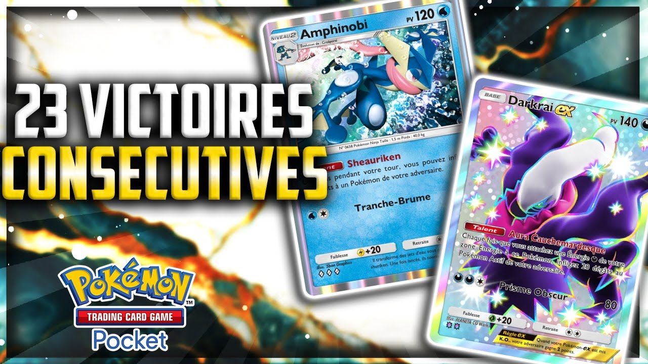 NOUVEAU RECORD MONDIAL ! 23 VICTOIRES CONSECUTIVES sur Pokémon TCG Pocket