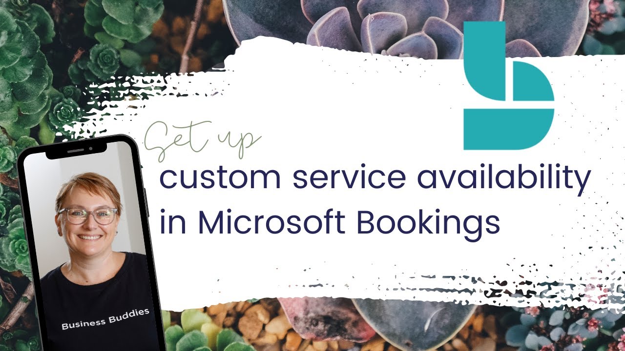Set up custom service availability in Microsoft Bookings