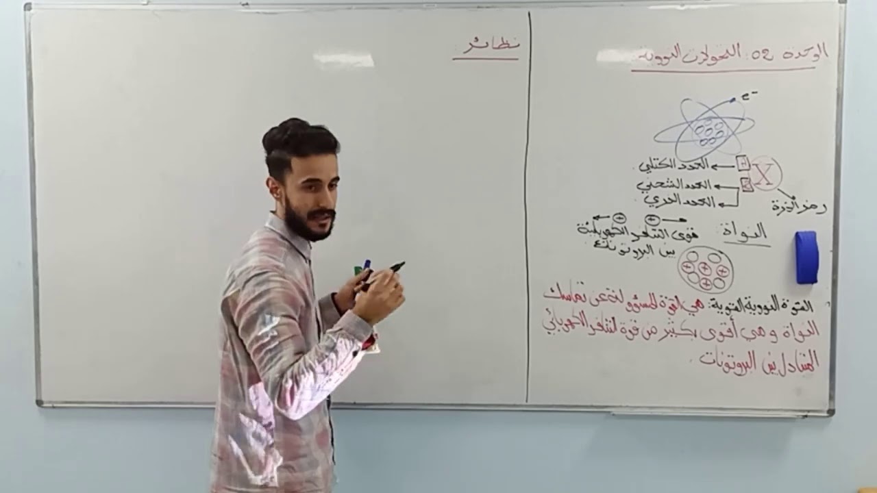 الوحدة(02) التحولات النووية رقم(01) شرح مفصل