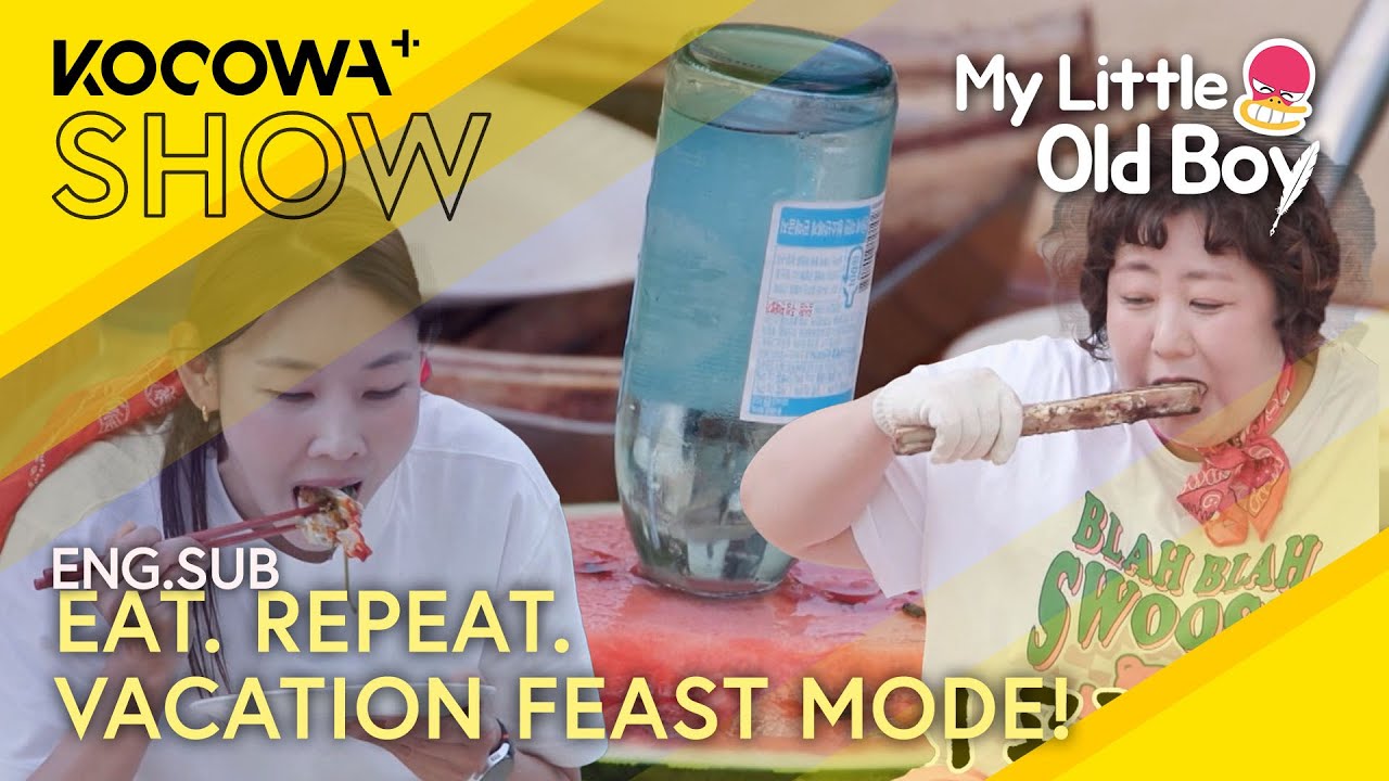 Han Hye Jin, Sin Gi Ru & Pung Ja&rsquo;s Vacation Food Fight! | My Little Old Boy EP451 | KOCOWA+