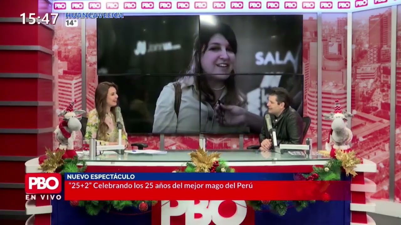 EL MAGO GEORGE EN TV EN EL PROGRAMA DE MARYCARMEN SJOO POR PBO DIGITAL (29-11-22)