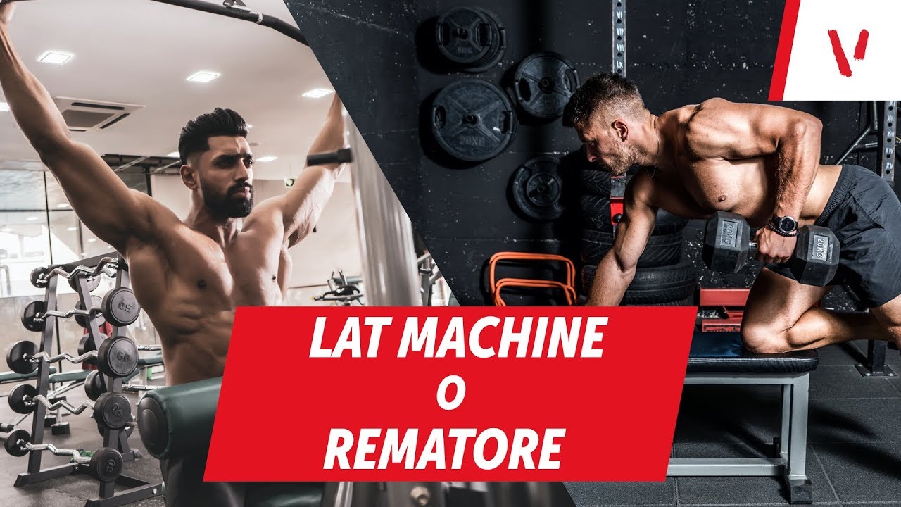 Allenamento schiena: lat machine, rematore, trazioni o pulley?