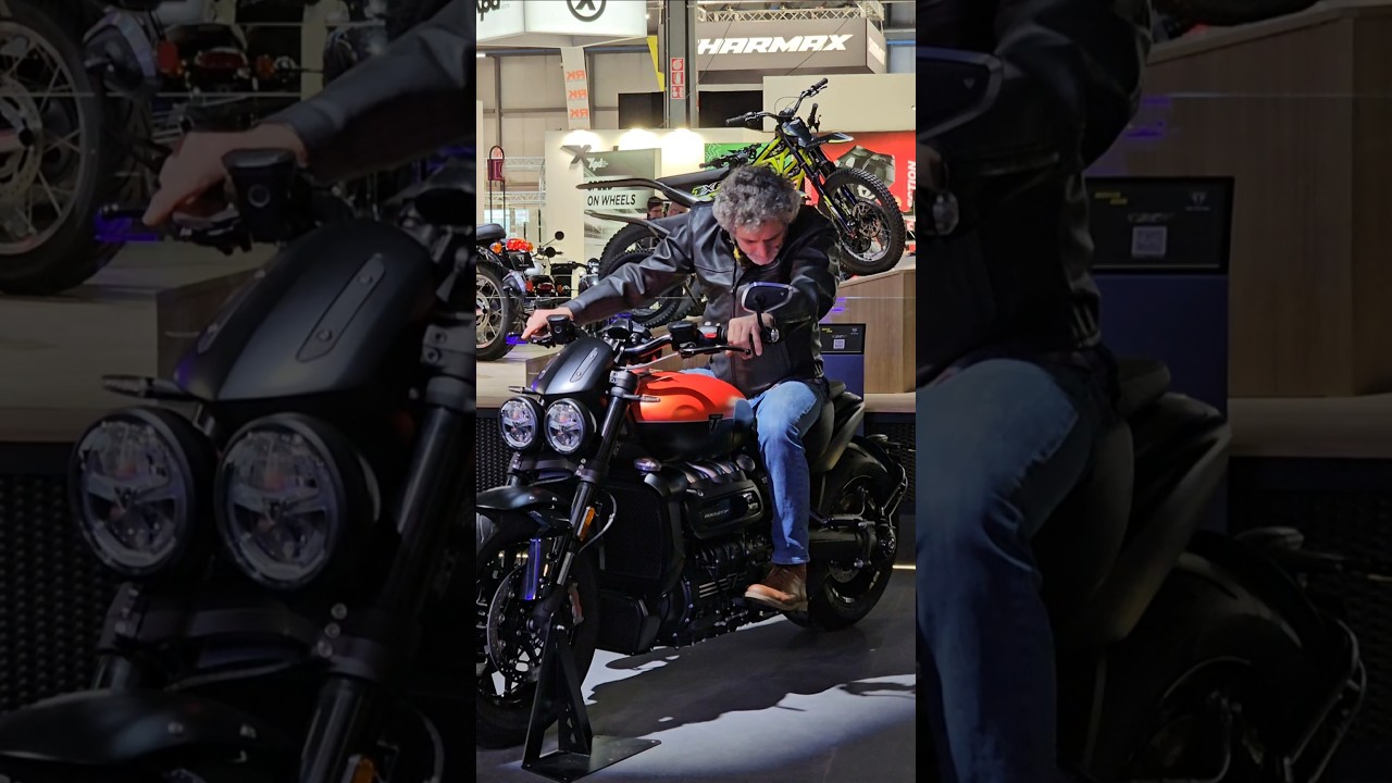 ​2.5 litri di cattiveria pura: la Triumph Rocket 3 R Storm non chiede permesso, detta legge. 🔥