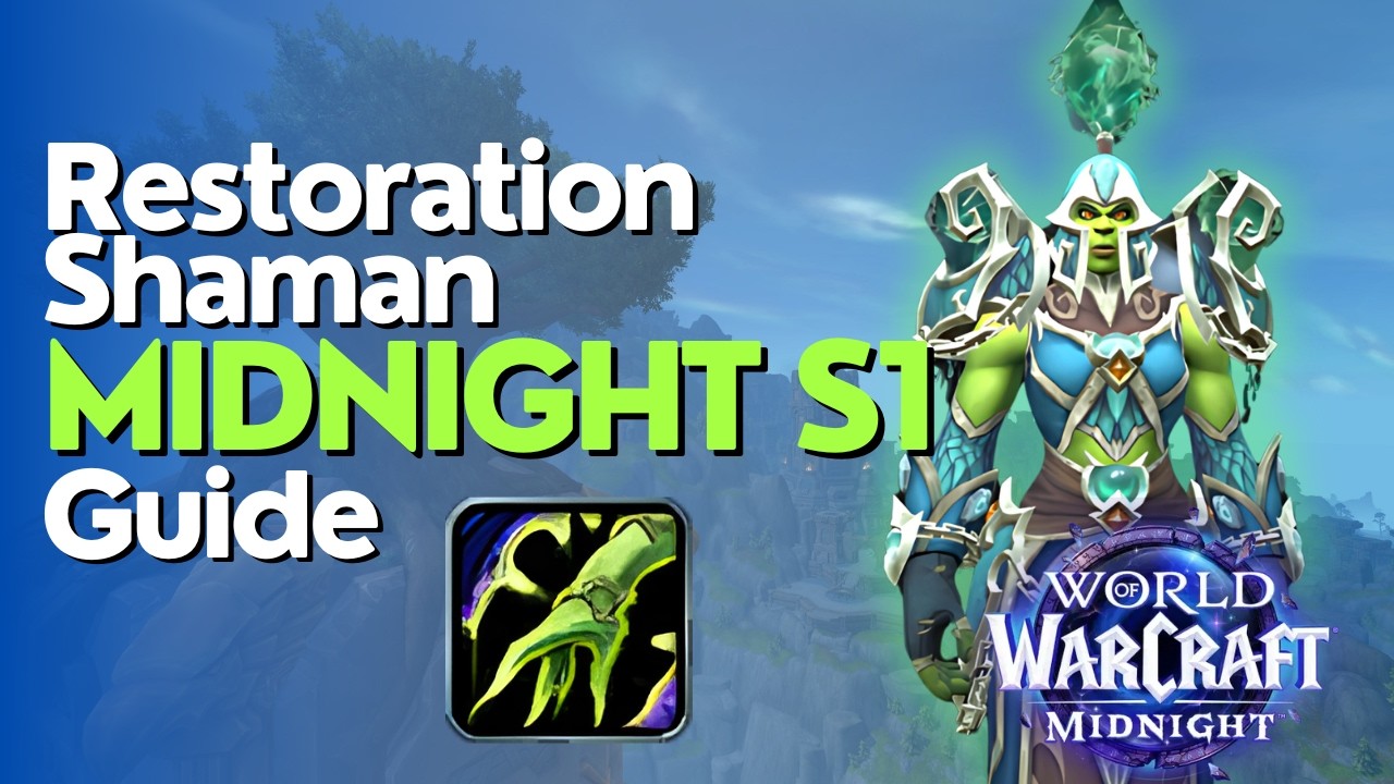 Restoration Shaman Midnight Season 1 Beginner Raid & M+ Guide