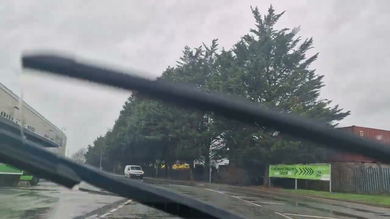 Driving in Croydon, beddington, Wallington, carshalton/ Surrey UK 