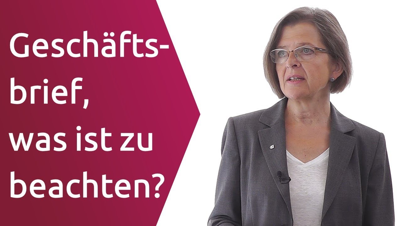 Geschäftsbrief schreiben, das müssen Sie beachten
