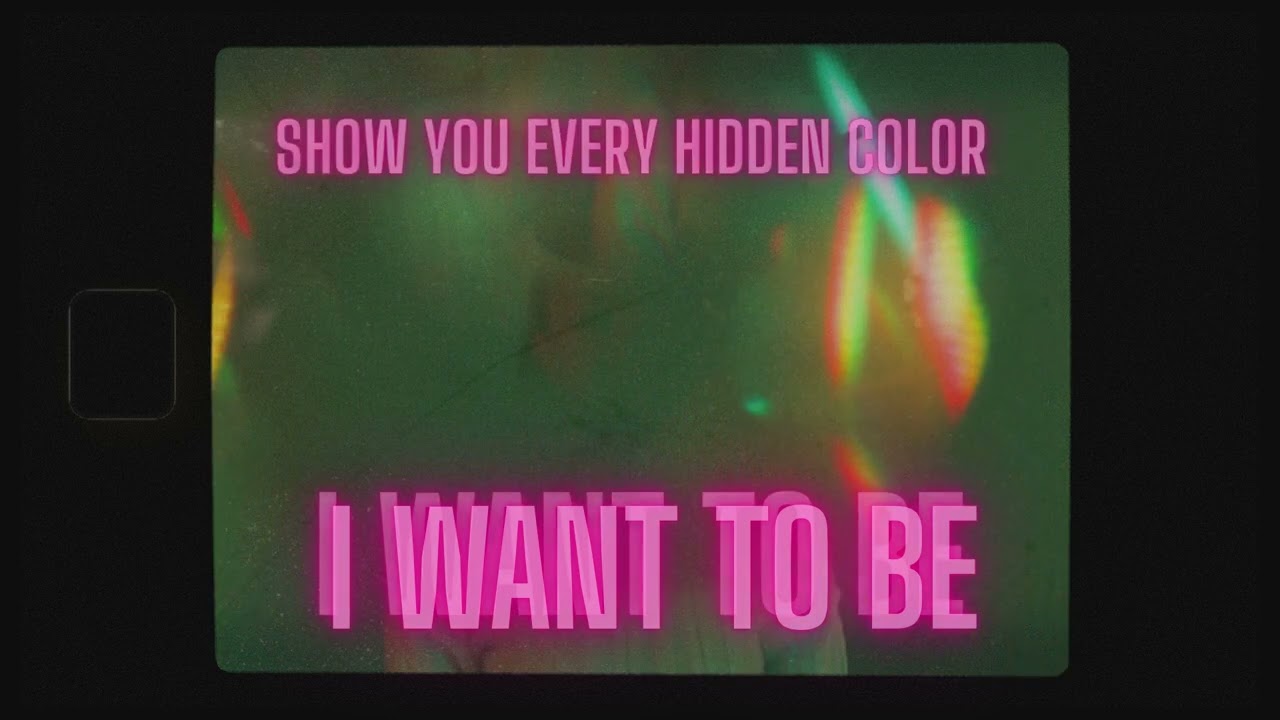 I want to be (Lyric Video)