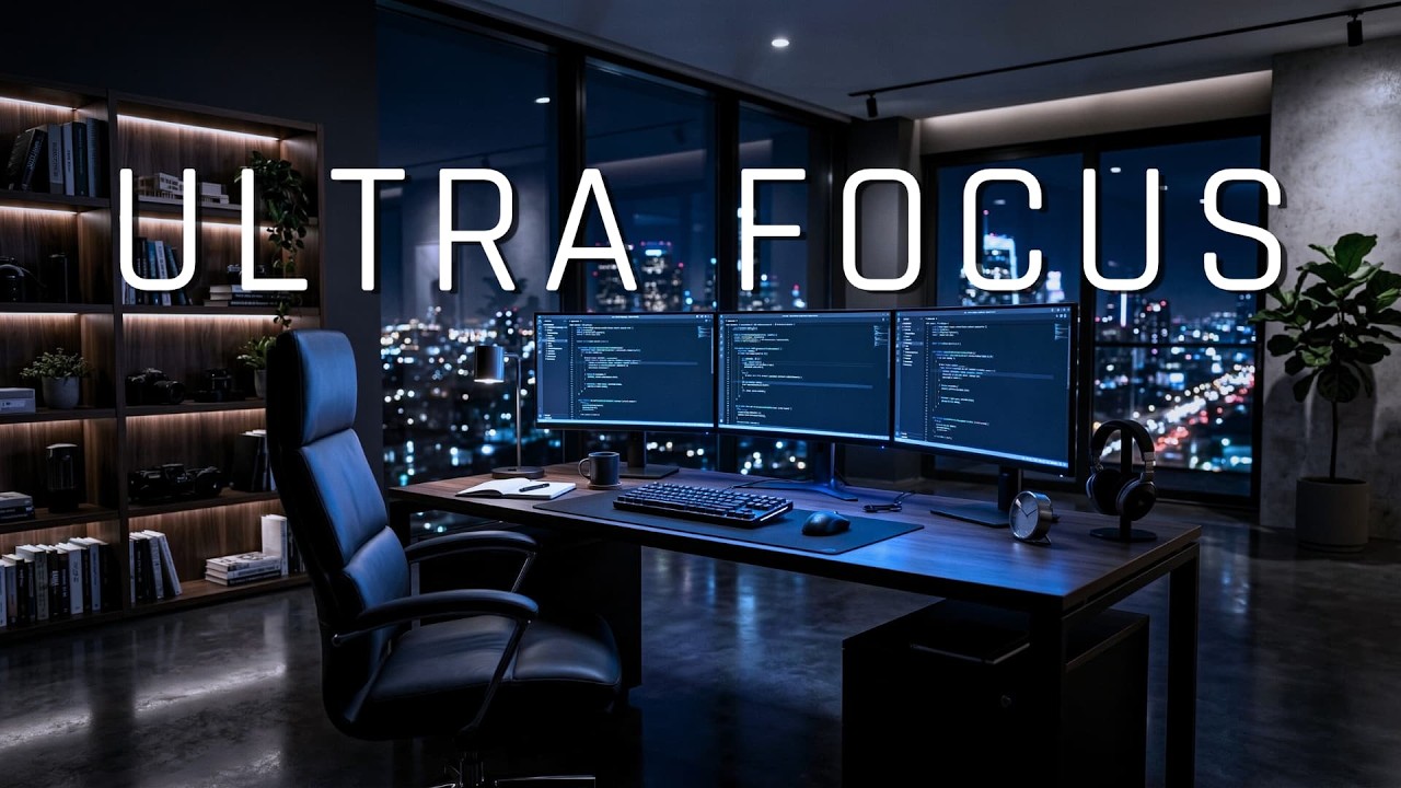 Deep Focus Music for Long Work Sessions | ULTRA FOCUS (2 Hours)