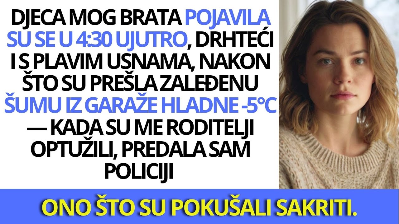 Djeca mog brata pokucala su u 4:30 ujutro — ostavljena da se smrzavaju u pidžamama