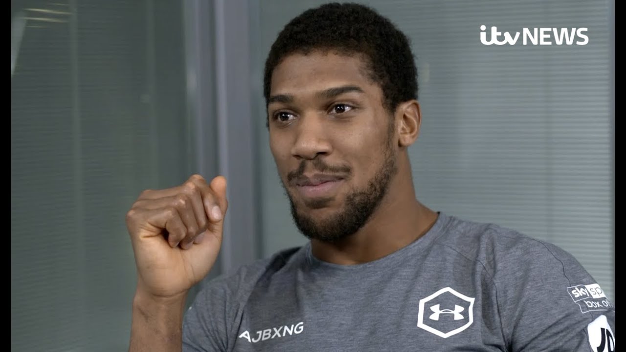 Anthony Joshua speaks Antoine Allen about his career goals @antoinespeaker