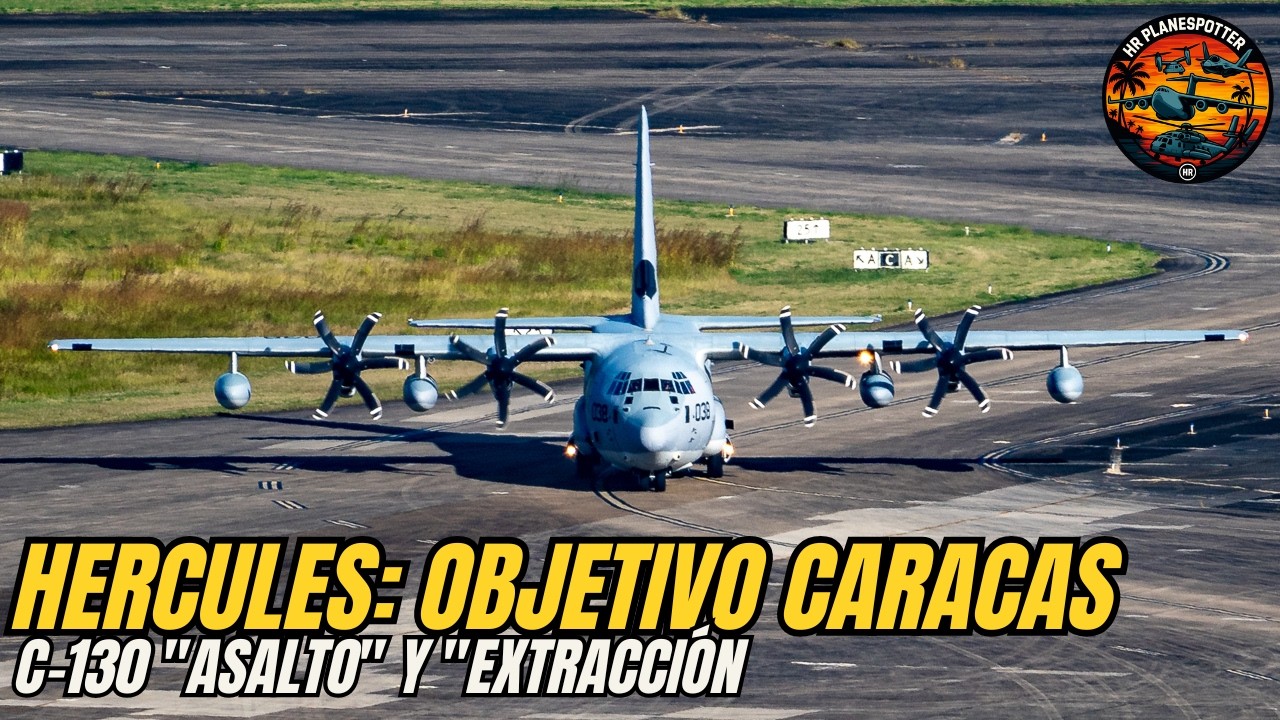 OPERATIVO FINAL: ASÍ VOLARON LOS C-130 CONTRA EL RÉGIMEN