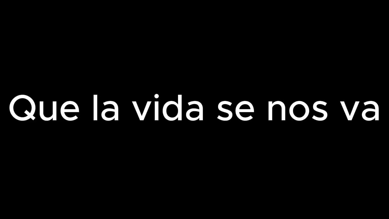 Fito & Fitipaldis - Antes de que cuente diez (letra/lyrics)