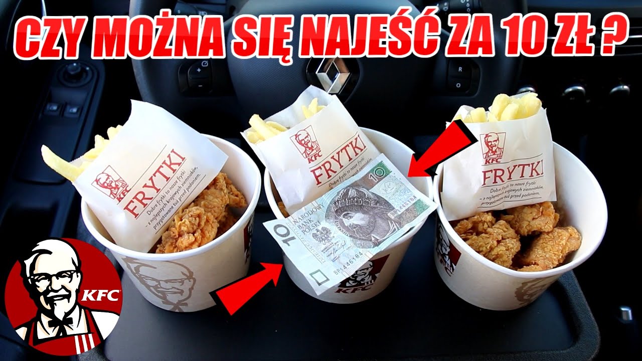 TEST NOWE KUBEŁKI Z KFC ZA 10 ZŁ - CZY MOŻNA SIĘ NIMI NAJEŚĆ ?!