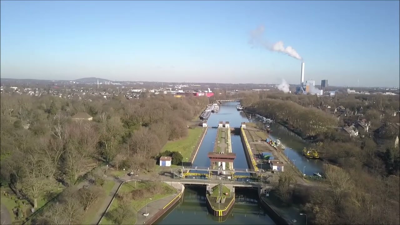 Streik RHK Schleuse Oberhausen