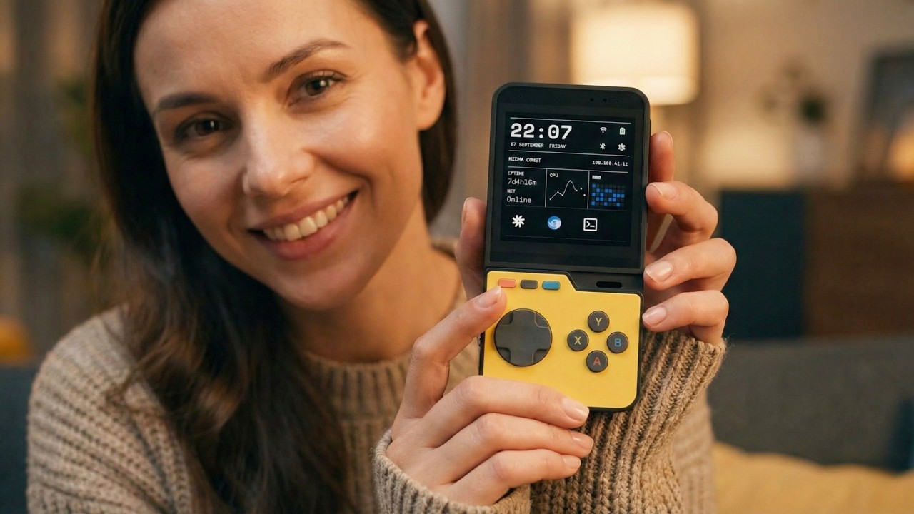 Mecha Comet - This Linux Handheld Lets You Swap Keyboards, Gamepads & More