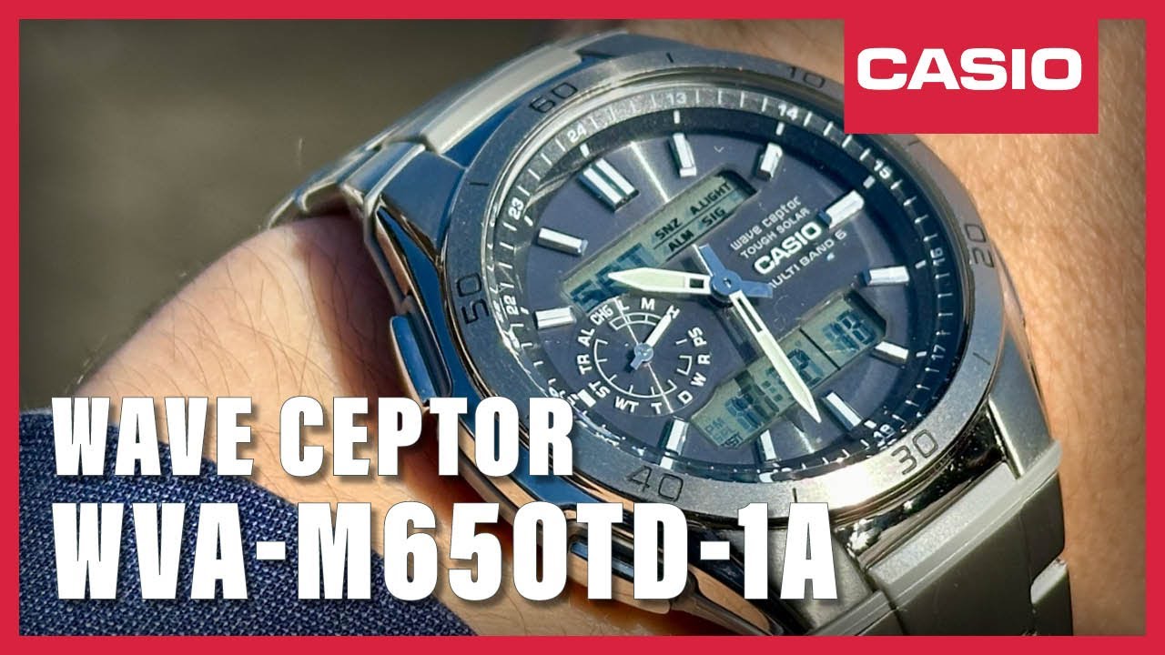 Unboxing The New Casio Wave Ceptor WVA-M650TD-1A