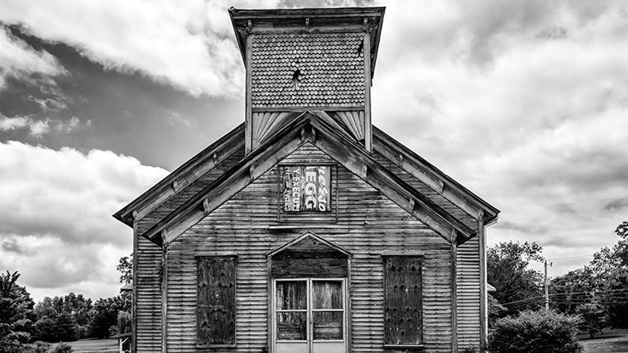 Adams, Tennessee - Home of the Bell Witch Legend - Abandoned Downtown Black and White Photography
