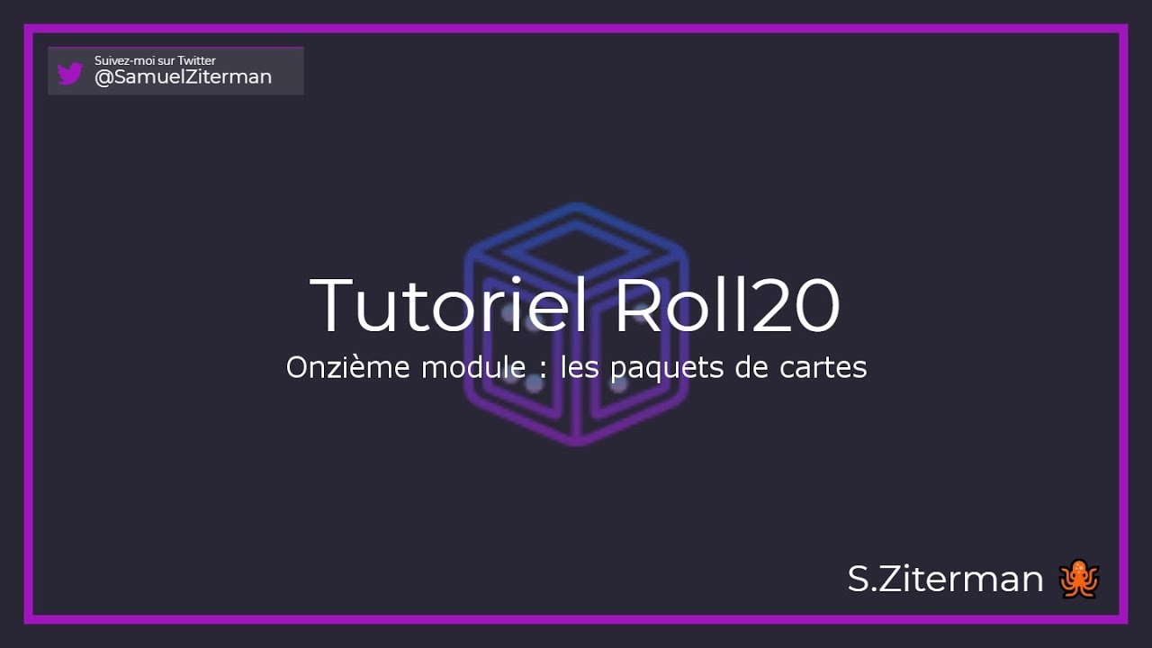 Tuto Roll20 FR : les decks #11