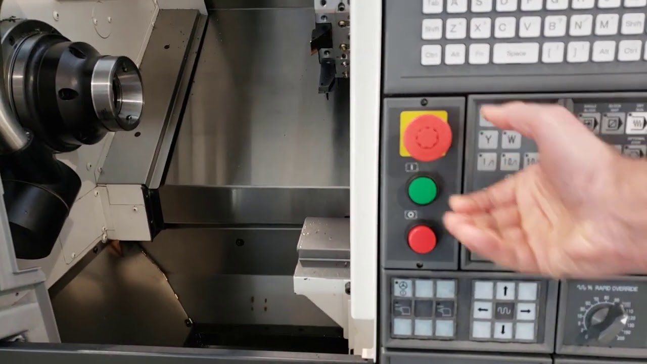 OKUMA GENOS L250 II Startup