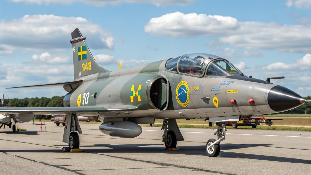 &Auml;ntligen avsl&ouml;jad: Svenska Aero Jaktfalken &ndash; Sveriges bortgl&ouml;mda jaktlegend