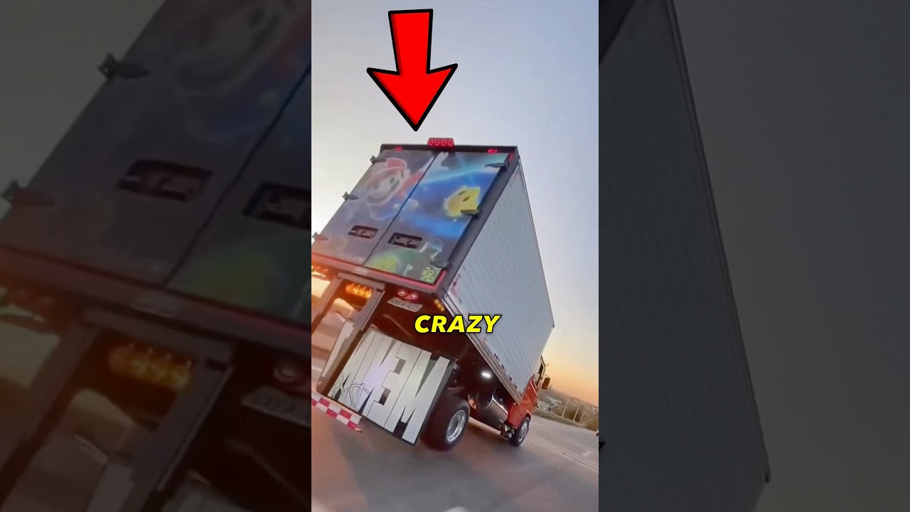 Зачем водители грузовиков это делают?🤯🚗