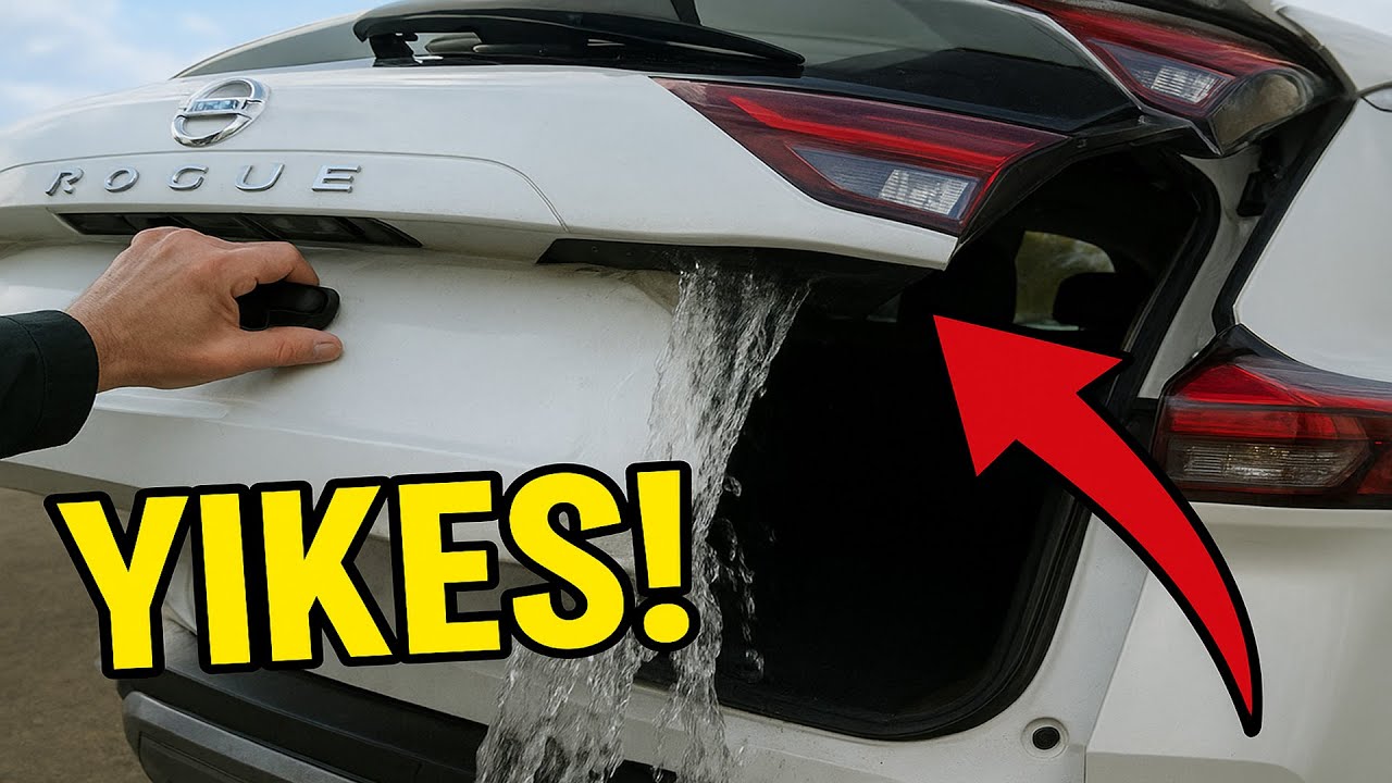 Как устранить проблему с попаданием воды в заднюю дверь Nissan Rogue: замена уплотнительной втулк...