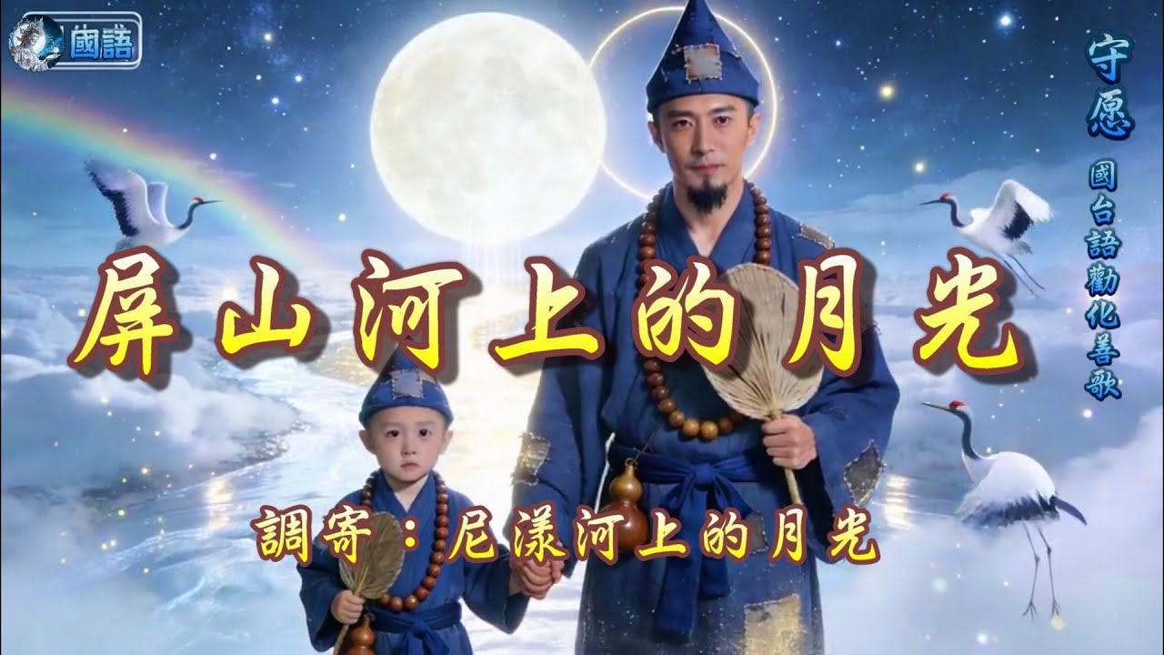 【善歌/道歌/聖歌】善歌勸化歌曲  語寄：屏山河上的月光  調寄：尼漾河上的月光