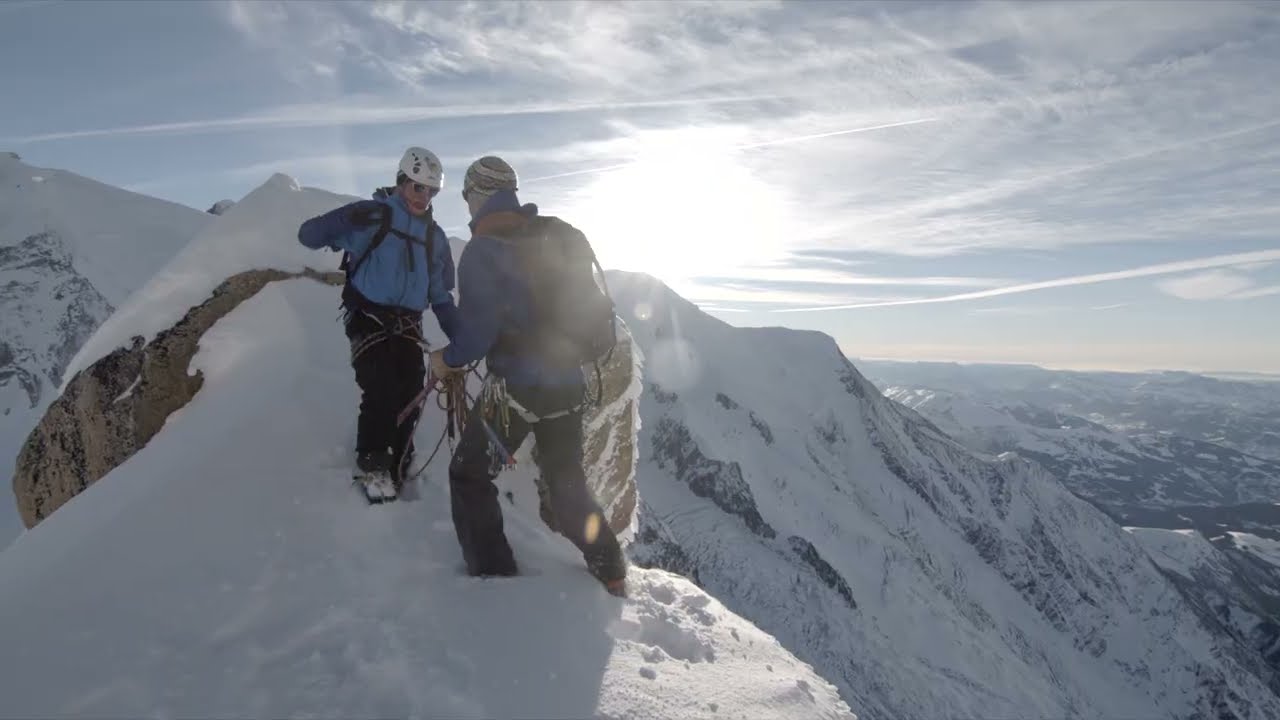 Entre terre et ciel sur l'ar&ecirc;te des Cosmiques