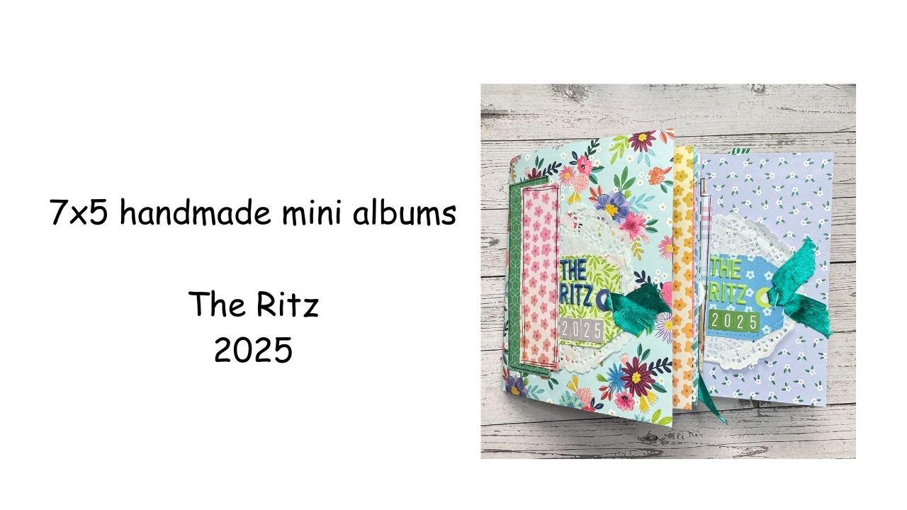 The Ritz 2025  : Handmade Minibooks | Jackie Ashton