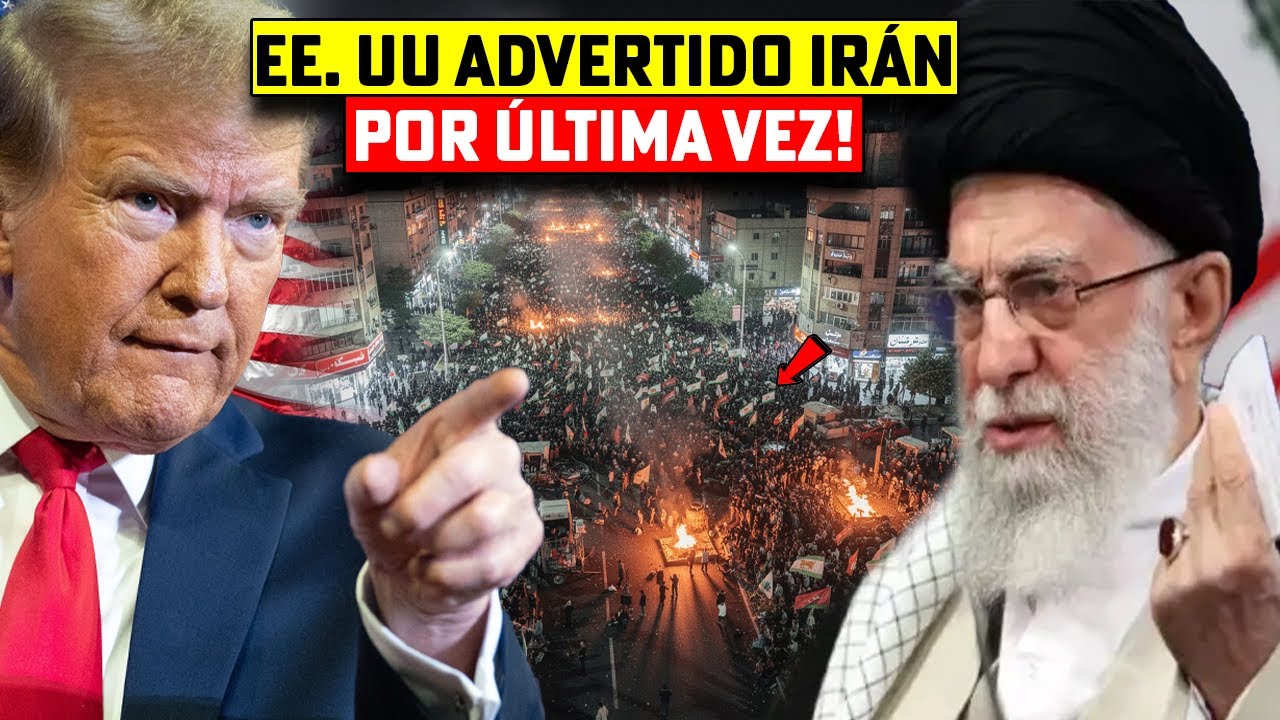 El último error de Irán! Hamaney rechaza el plan de paz de Trump y las calles estallan!