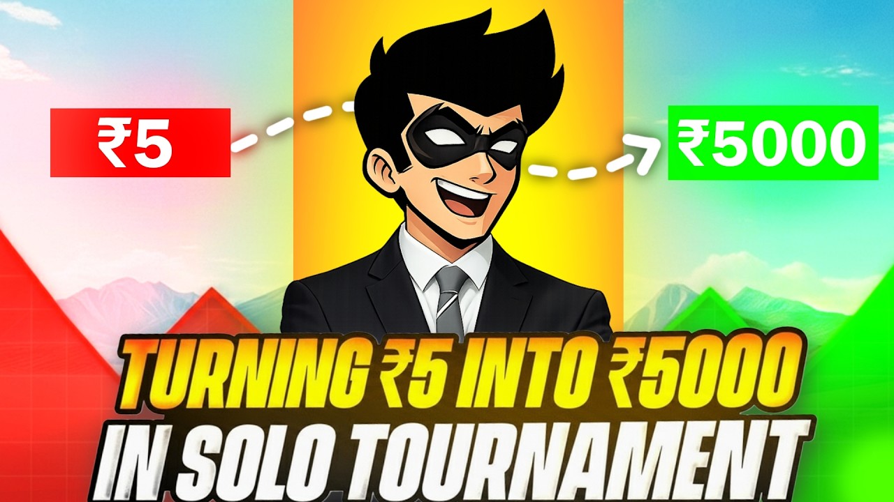Last Series of Turning ₹5 into ₹5000 😔 | 2 BOOYAHs in Video |