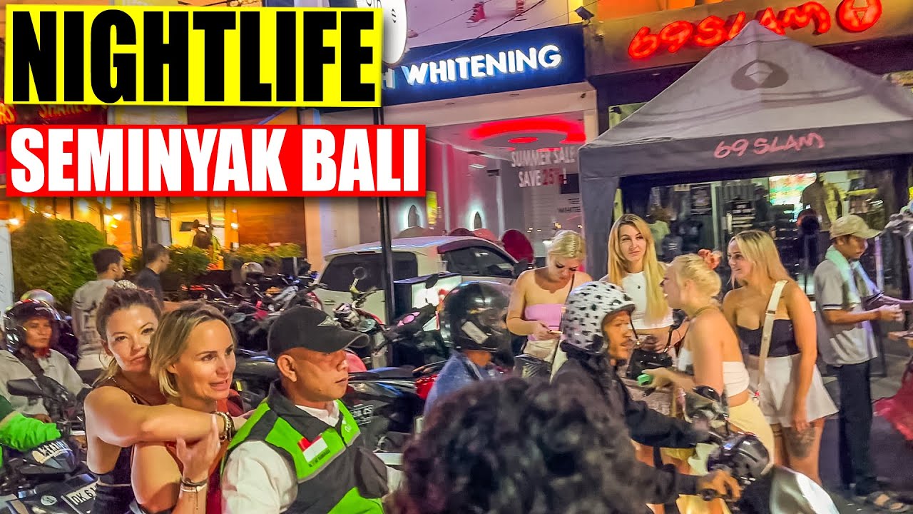 Nightlife in Bali !! Seminyak Bali Indonesia | travel events