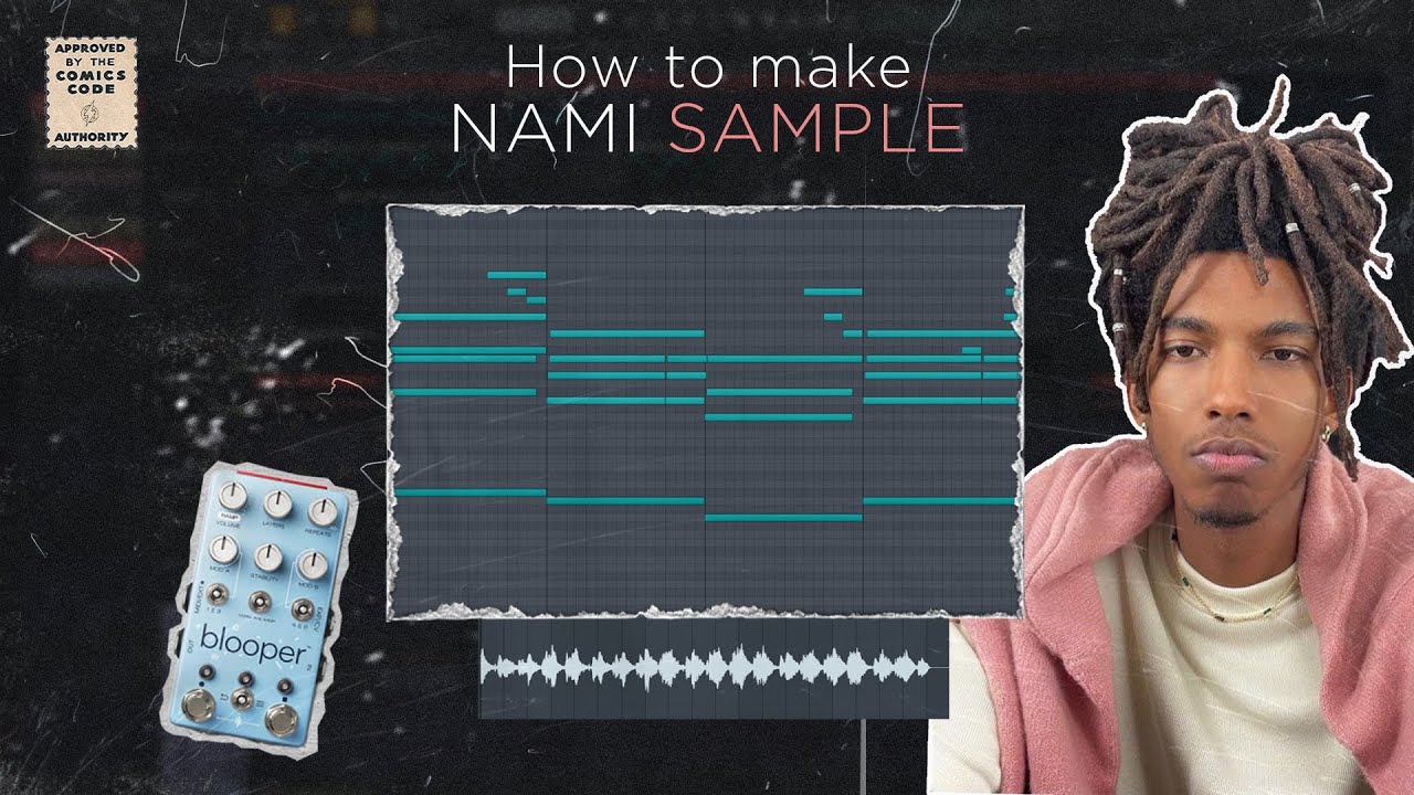 HOW TO MAKE SAMPLE LIKE NAMI -vintage sample- | Fl Studio 20