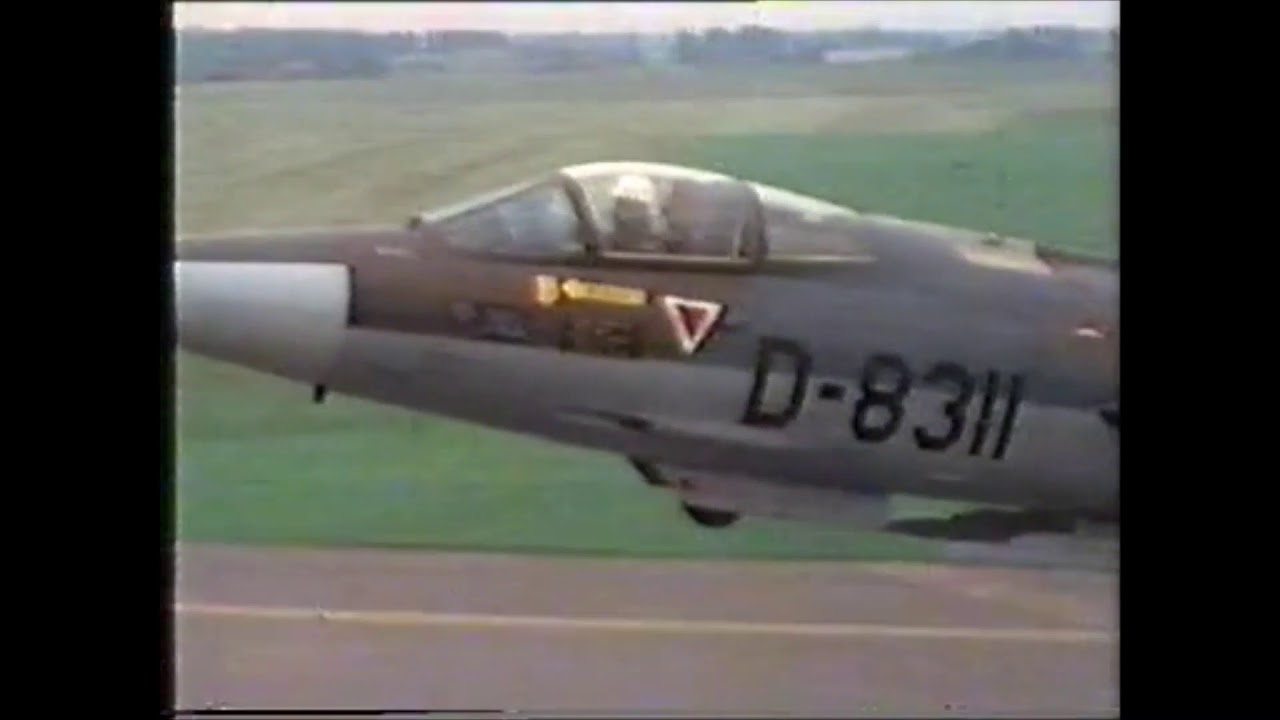 International F-104 Society - Short KLu Lockheed F-104G Starfighter video clip #IFS0016